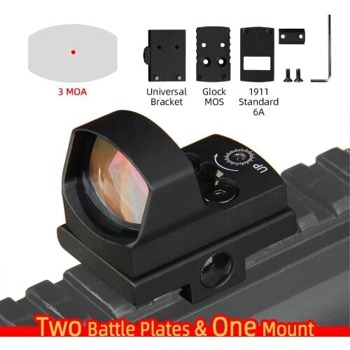 PPT Tactical Red Dot Scope 3 MOA Red Dot Sight 20mm rail for Hunting GZ20129