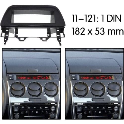 Car Stereo Radio DVD Audio Panel Frame DVD Dashboard Frame Suitable for Mazda 6 Atenza 2002-2007