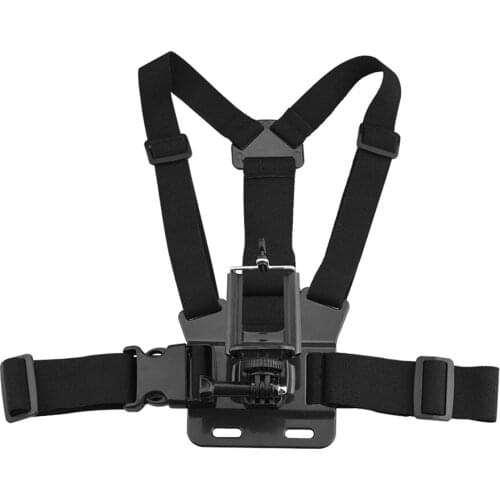 Adjustable Chest Mount Harness Strap Body Tripod Cradle Belt for Smartphone Action Camera Shooting Accessories V-log vlog