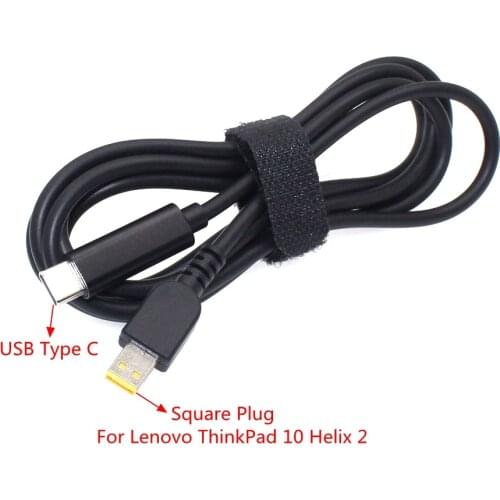 USB Type C Laptop Charging Cable Cord for Lenovo Thinkpad 10 ThinkPad Helix 2 4X20E75080 4X20E75080 TP00064A 12V 3A Adapter 1.5m