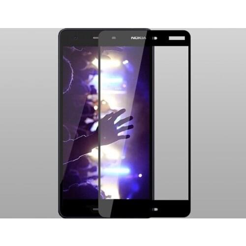 2PCS 3D Tempered Glass For Nokia 2 2018 Full screen Cover Screen Protector Film For Nokia 2.1 TA-1080 TA-1084