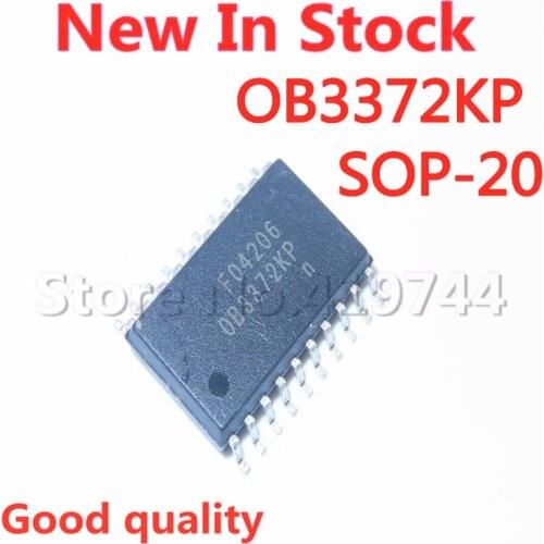 2PCS/LOT OB3372KP SOP-20 SMD LCD power chip In Stock NEW original IC