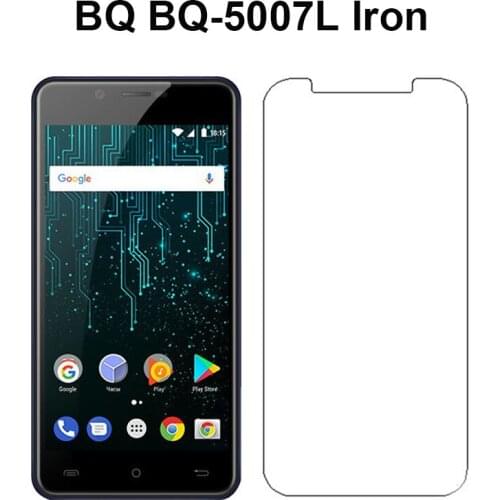 2PCS Tempered Glass for BQ BQ-5007L Iron 5007L Screen Protector Explosion-proof Protective Phone Film for BQ BQ-5007L Iron Glass