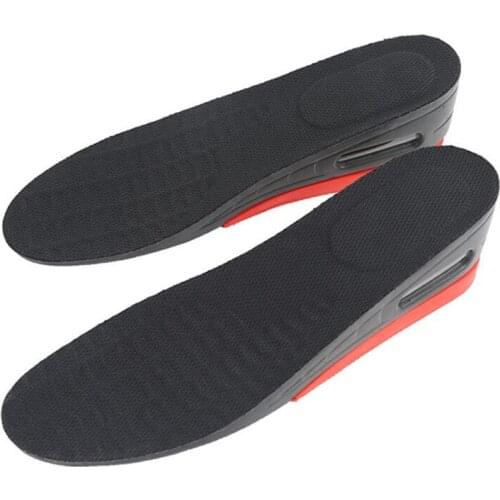 2 Layer 5cm Shoe Insole Cushion Heel Insert Increase Taller Height Lift Pads Comfortable Orthotic Shoes Insoles High Arch Suppor