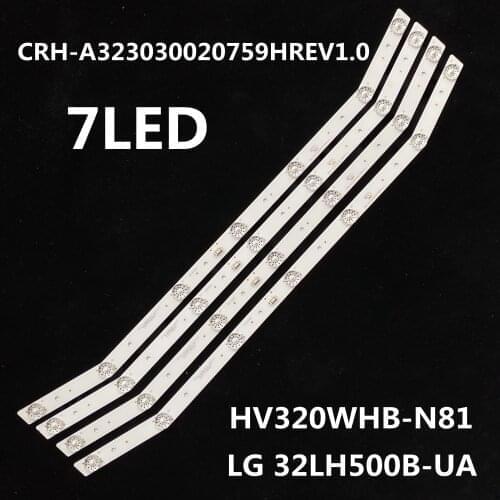 7 bar LED backlight lamp CRH-A323030020759HREV1.0 for LG 32LH500B-UA HV320WHB-N81 Vizio E320-A0 NE-32F301CN16 GDL320HY