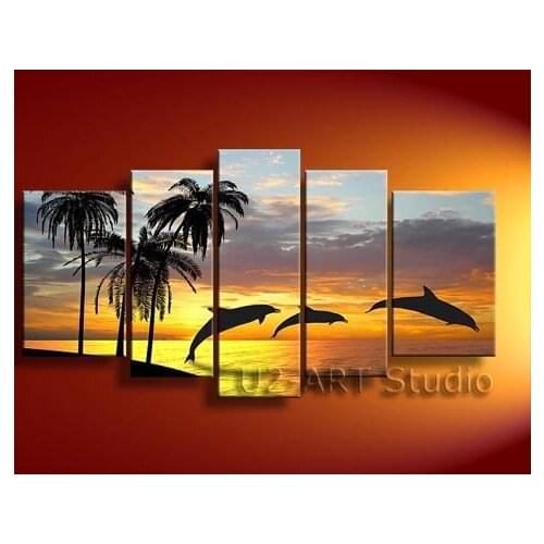 Abstract landscapes,modern art,reproduction,home decor,high quality painting GP60