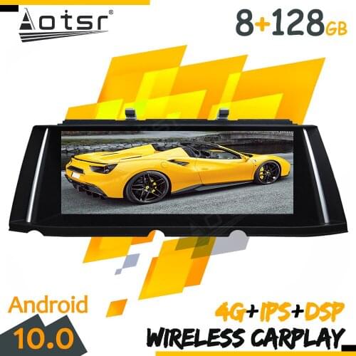 10.25" Android 10 Tape Radio Recorder Car For BMW F10 520D 528i F11 F18 2010 - 2016 GSP Navi Multimedia Player Stereo Head unit