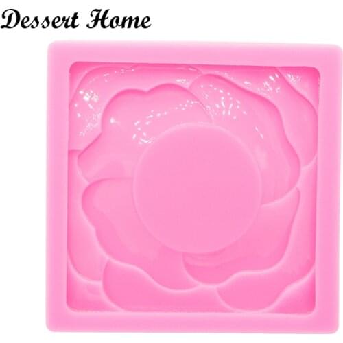 DY0920 Flower Fondant Chocolate Silicone Mold for Cake , Epoxy Resin Mould, silicon mold Making cookies