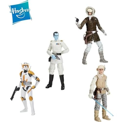 Hasbro Star Wars Anime Figure Cody Commander Clone Marshal Sauron Luke Khan Solo Desktop Decorations Birthday Present