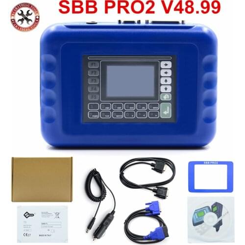 Hot Selling SBB V48.88/48.99 SBB PRO2 Updated funtion as SBB V33.01/V33.02 MINI ZED Bull Key Programmer for Cars