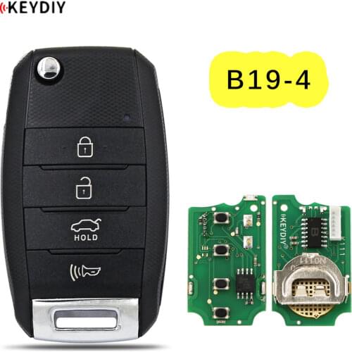 KEYDIY B series B19-4 4 button universal KD remote control for KD200 KD900 KD900+ URG200 KD-X2 mini KD for KIA style