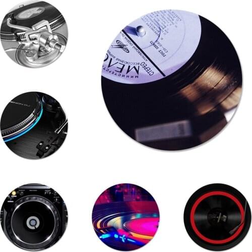 Classic Technics Turntables DJ Badge Brooch Pin Accessories For Clothes Backpack Decoration gift