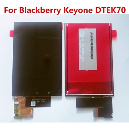 New Tested Well For BlackBerry KEYone DTEK70 Key One LCD Display Digitzer Assembly +Touch Screen 1620*1080 4.5'' Panel Glass