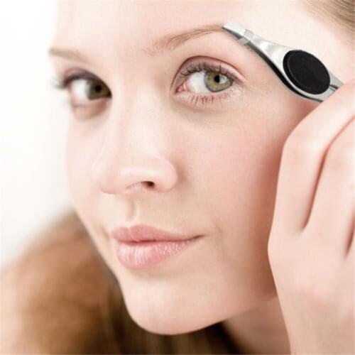 Eyelash Eyebrow Hair Removal Tweezer Cosmetic Makeup Make Up Tools For Hair Removal Freeshipping Stainless Steel Tweezer