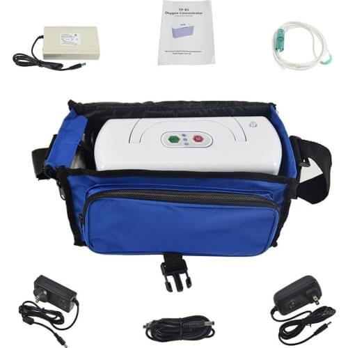 Portable Oxygen Concentrator With Battery Car Charger Home Air Purifier 3L Household Outdoor Small Oxygen Making Machine