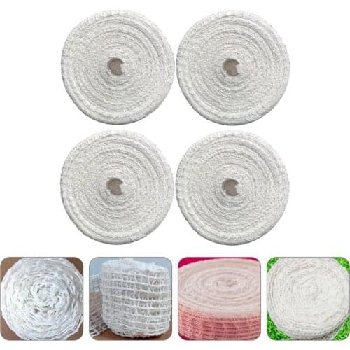 Meat Netting Roll Cotton Ham Sock Elastic Meat Netting Sausage Net Pork Kitchen Sauce Fragrant Household Net Bag (1m*4/3m*2)
