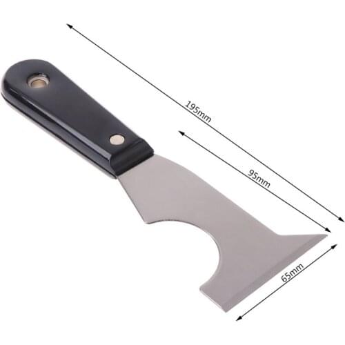 Putty Knife Scraper 5 in 1 tools Caulk Removal Tool Spackle Knife Paint Remover Painters Tool Paint Can Opener for Wood Scraper