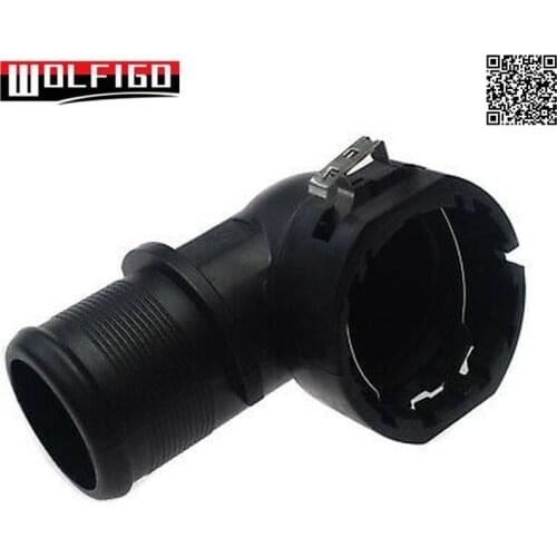 WOLFIGO New Lower Radiator Hose Connector for Hyundai TUCSON Kia OPTIMA SOUL 254851J000