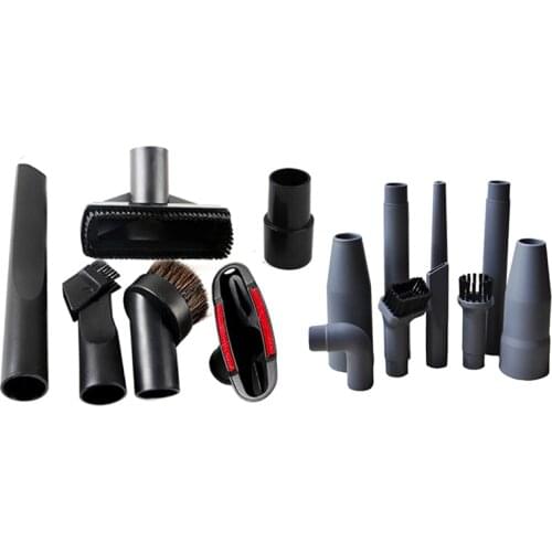 15pcs Suction Head Flat Nozzle Brushes 2-in-1 Tip For 32MM/35MM Vacuum Cleaner Parts nozzles dust collector