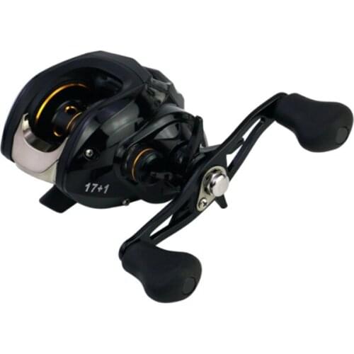 2020New Hot promotion reel bait casting Fishing reel baitcasting Fishing reels 17+1BB 7.1:1 8kg Carretilha de pesca