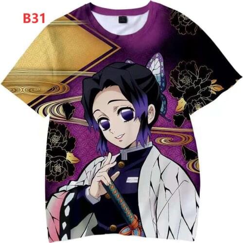 2021 fashion boy and girl personality cartoon devil killer character T-shirt cartoon character T-shirt boys and girls O collar T