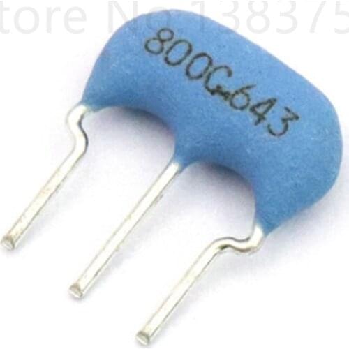50pcs Ceramic Resonators line CSTLS8M00G53-BO 8M 8.000MHZ 3 feet In stock