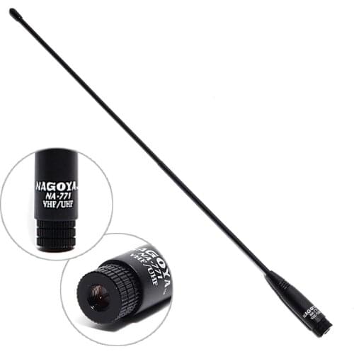 Nagoya NA-771 SMA-Male Dual Band VHF/UHF 144/430MHz Soft Antenna NA771 For Yaesu TYT TH-UV8000D WOUXUN Walkie Talkie NA 771