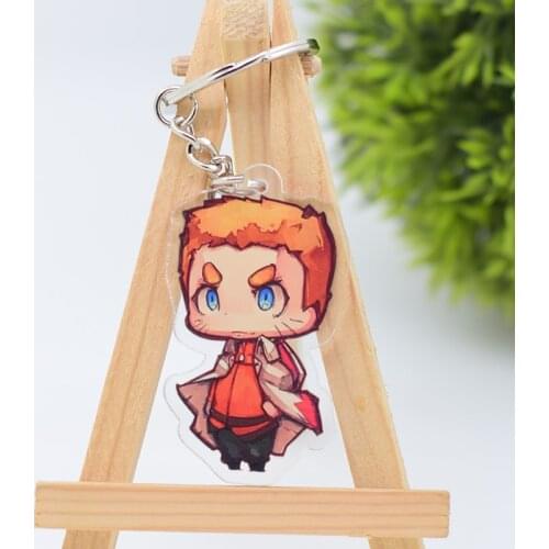 Cute Classic Anime Characters Keychain Double-side Acrylic Key Ring WL0193