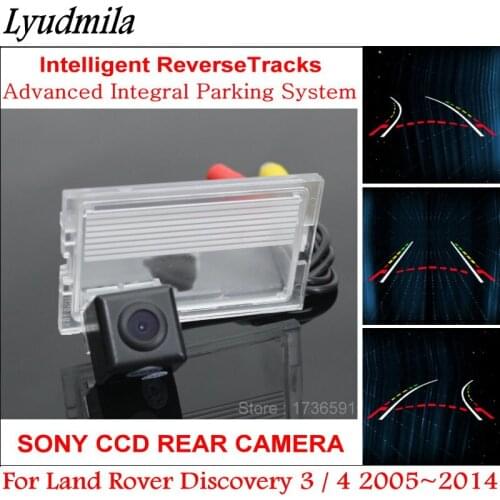 FOR Land Rover Discovery 3 / 4 LR3 LR4 2005~2014 Car Intelligentized Backup Rear View Camera / Parking Dynamic Guidance Tracks