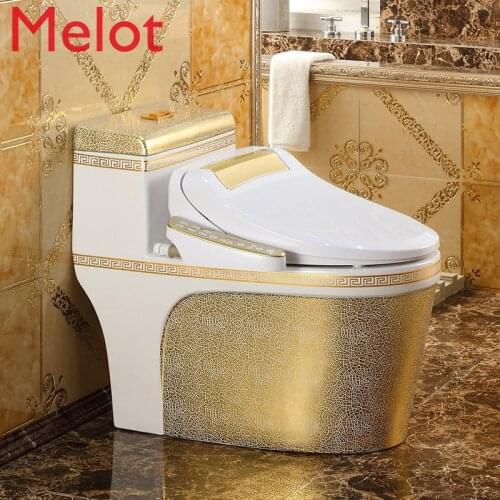 Genuine European style toilet gold intelligent toilet cover instant hot toilet cover cleaner fully automatic cleaning and drying