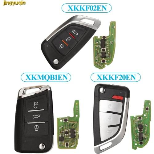 Jingyuqin VVDI Wired Remote Car Key Control For Xhorse VVDI/VVDI 2 Part Number XKMQB1EN 3 Buttons Fob