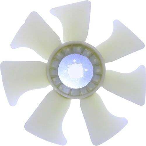 Fan Impeller for mini Excavator Hitachi EX30 Isuzu 3KR2 engine