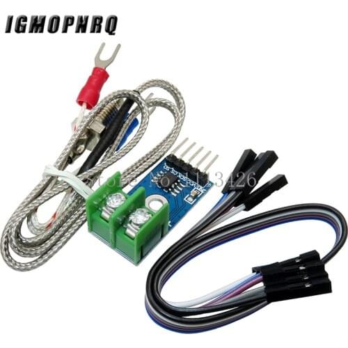 MAX6675 Module + K Type Thermocouple Thermocouple Sensor Temperature Degrees Module