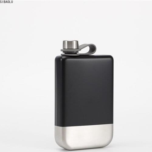 New Design 9 Oz Stainless Steel 304 Hip Flask Whiskey Wine Bottle Alcohol Pocket Flagon For Gifts
