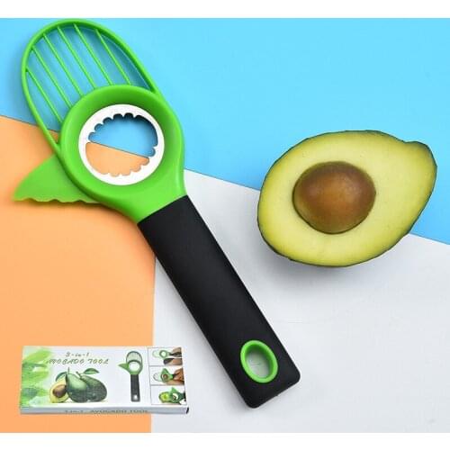 New Multi Avocado Cutting and Separating Pulp Core Tool Three In One Vegetable Cutter Kitchen Accessories Kitchen Gadgets