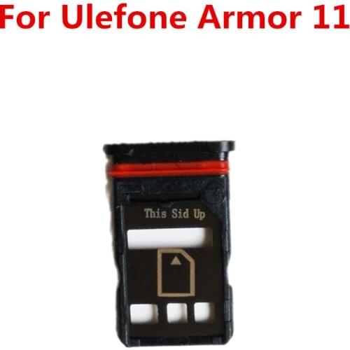 New Original For Ulefone Armor 11 6.1inch Cell Phone Card Holder SIM Card Holder Tray Slot Tray Reader
