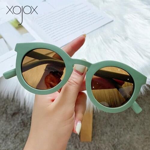 XojoX Vintage Round Sunglasses for Women Men Fashion Outdoor Goggles Matte Retro Unisex Sun Glasses 2021 New Eyeglasses
