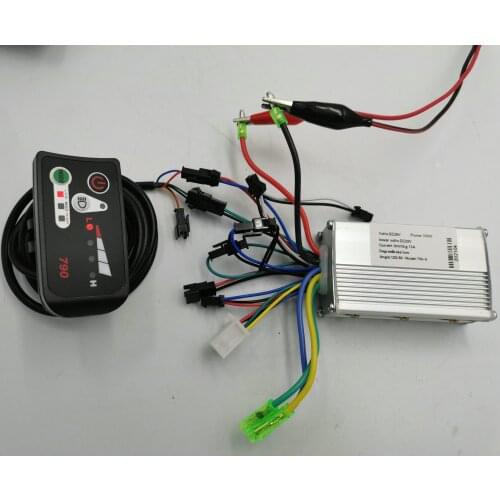 Led display 790+6km/h cruise&light switch+BLDC controller 24v36v48v 250w350w for electric scooter/bicycle MTB conversion parts