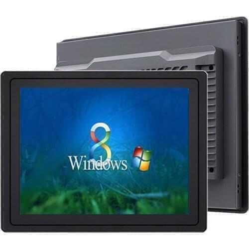 21.5" fully enclosed fanless cooling Industrial Touch Panel computer Embedded Smart All-in-One PC Intel Core i5-8265U Win 10 Pro
