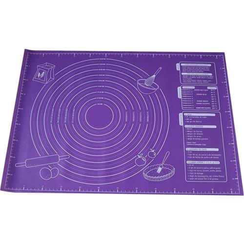 45x60cm Silicone Pad Baking Mat Sheet Extra Large Baking Mat for Rolling Pizza Non-Stick Maker Holder Kitchen Tools