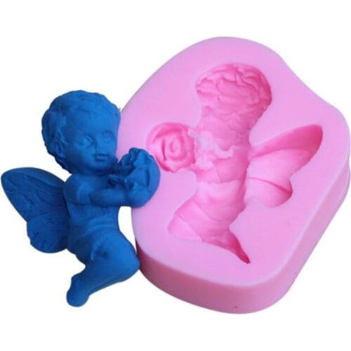 Angle With Flower Shape Silicone Cake Decoration Tool Chocolate Tool Baking Tool Cake Candy Mold Sugar Craft Pastry Tool E661