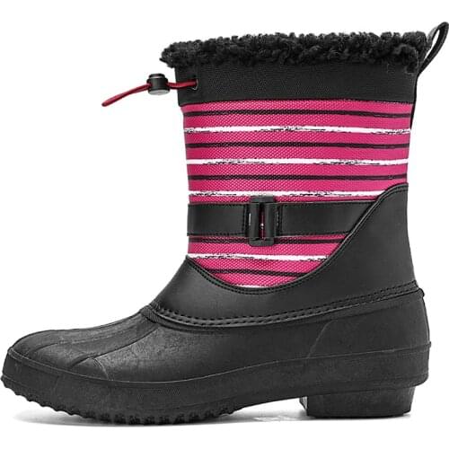 2021 Womens Duck Hunting Shoes Waterproof Anti-sand Cotton Boots