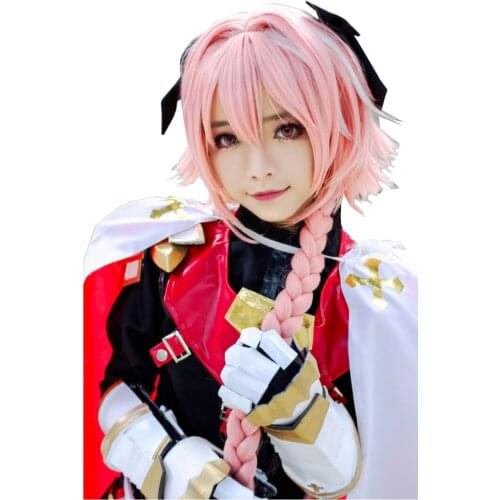 2018 Fate/Apocrypha Rider of Black Astolfo Cosplay Costume Custom-Made