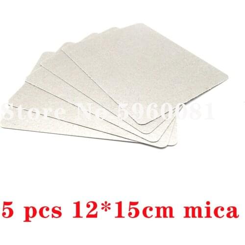 5pcs high quality mica 12x15 mica plate microwave oven plates for microwave mica sheets General midea Galanz LG Etc