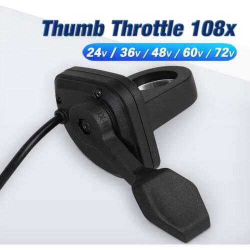 108X Thumb Throttle Accumulator Accelerator 24V 36V 48V 60V 72V E-bike Parts Wuxing Brand