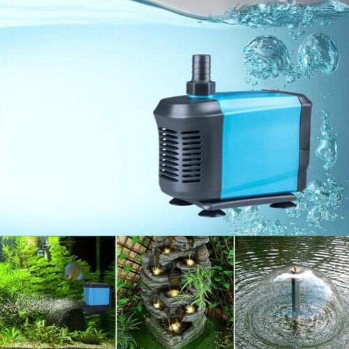 Aquarium Pump Submersible Fountain Water Pump Bomba For Pond Fish Tank Garden Water Circultaion 20/40/55/65W