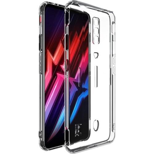For Nubia Red Magic 6 Case IMAK UX-5 Soft TPU Transparent Slim Phone Shell Silicone Back Cover Case for Red Magic 6 Pro