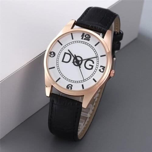Elegant Retro Women Watches Brown Ladies Quartz Watch 2020 Fashion Casual DQG Brand Small Female Leather Clock Roma Number