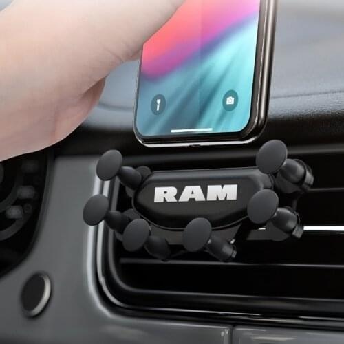 Car Interior Air Vent Clip Mount No Magnetic Mobile Phone Holder for Dodge Ram 1500 2500 3500 accessories car styling