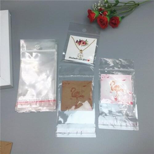 New style 50Pcs 5x5cm Handmade Jewelry Paper Card Necklace Display Card +50pcs opp bag free shipping